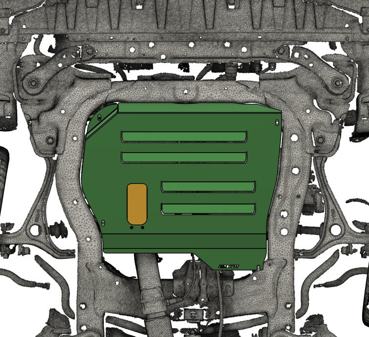 Honda Accord Acura TSX CL9 Compact Underbody Protection Bash/Skid Plate