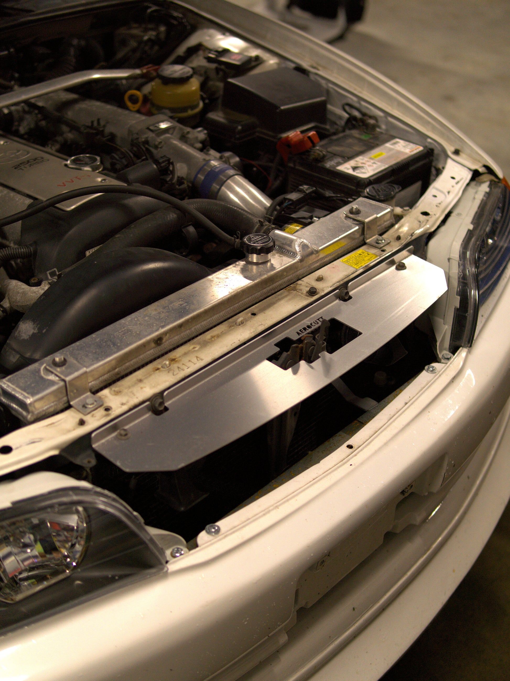 JZX100 chaser cooling panel air duct
