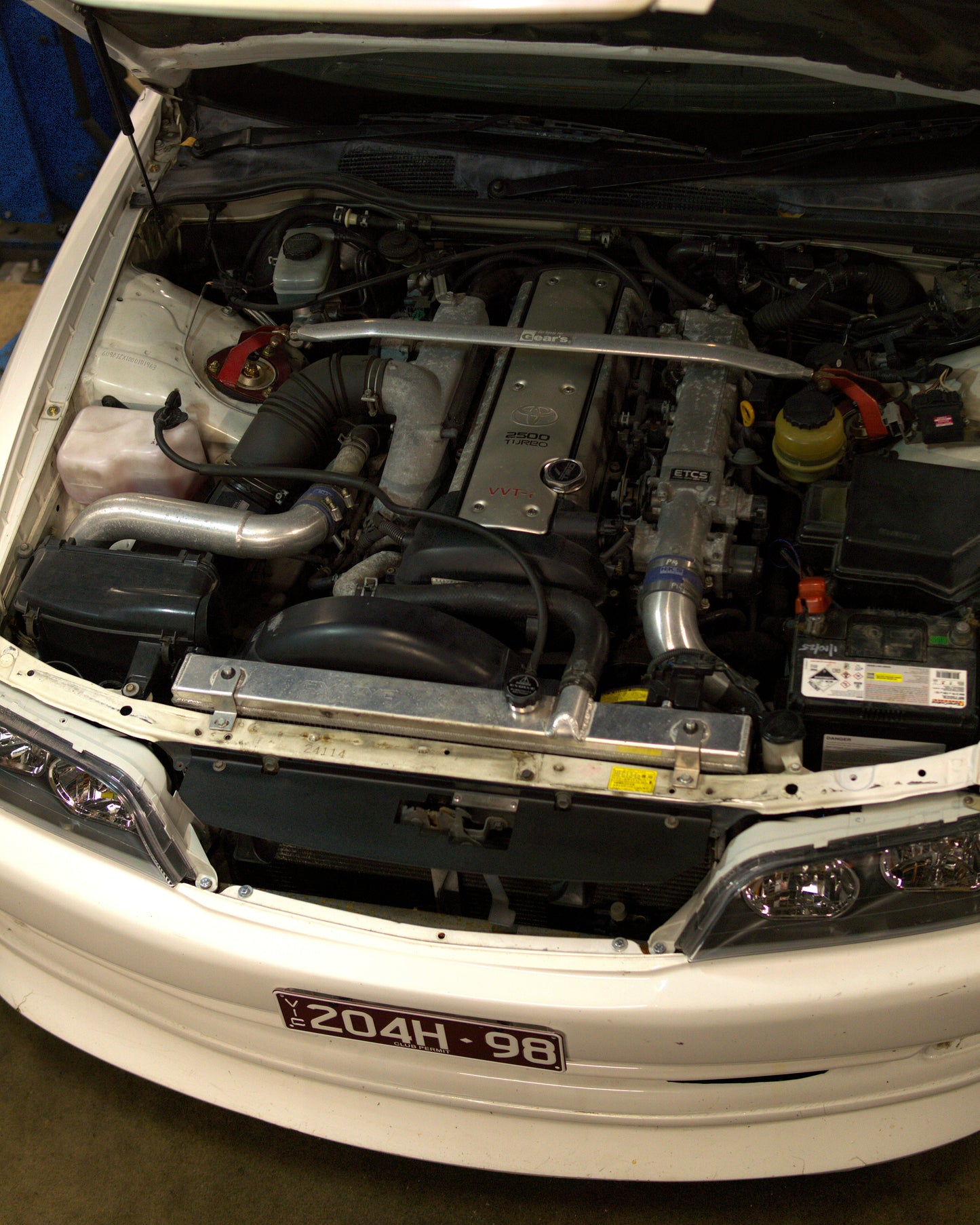 toyota JZX100 chaser cooling air guide 