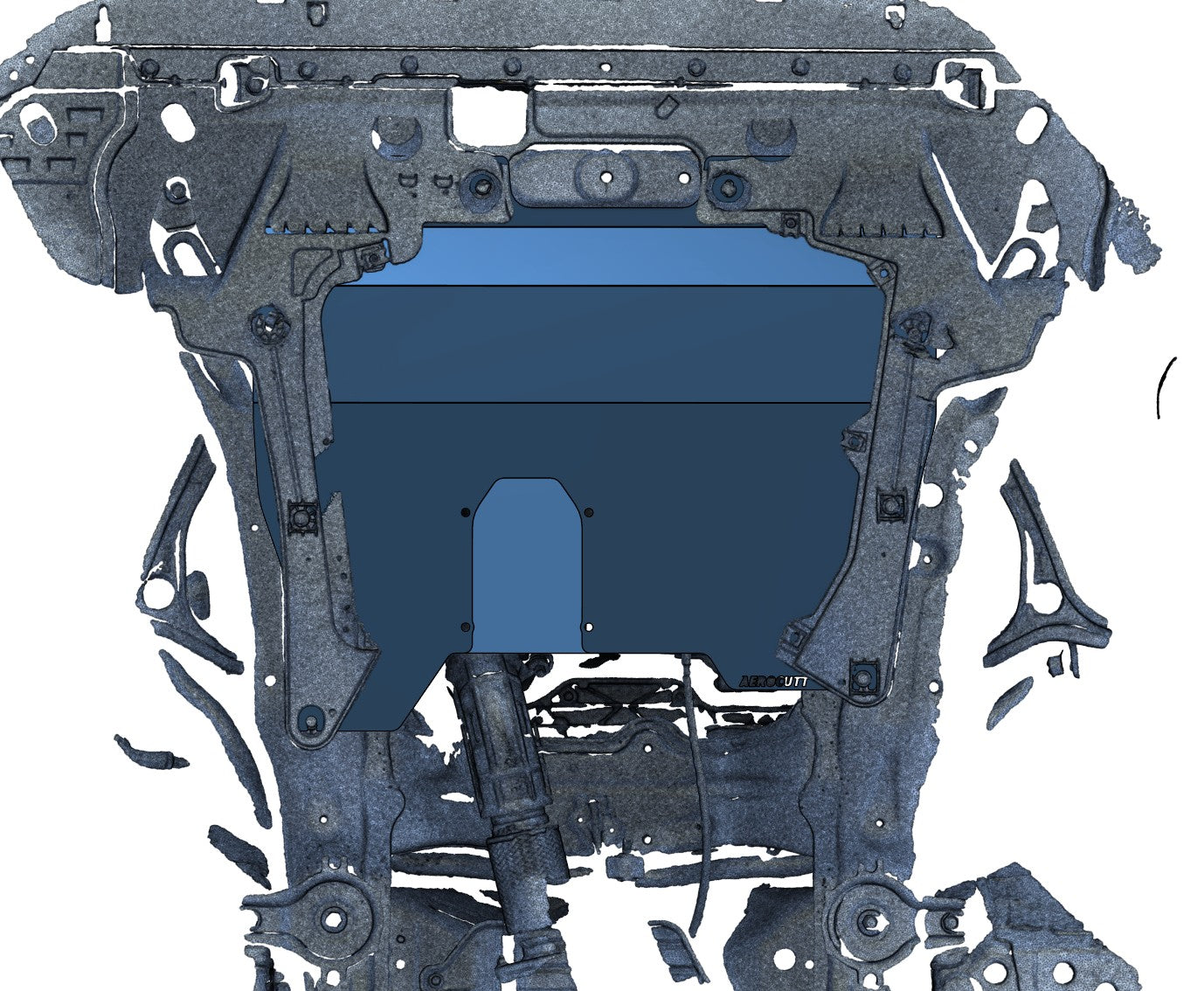 Honda Accord Acura TSX CU2 Underbody Protection Bash/Skid Plate