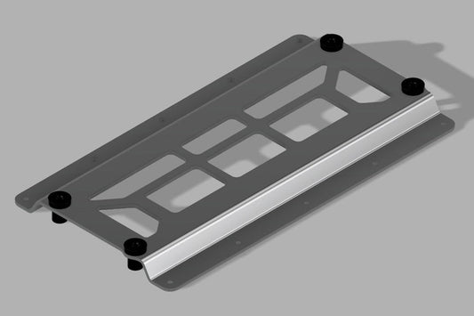 Holley Dominator EFI ECU Aluminium Mount Bracket With Rubber Vibration Dampeners