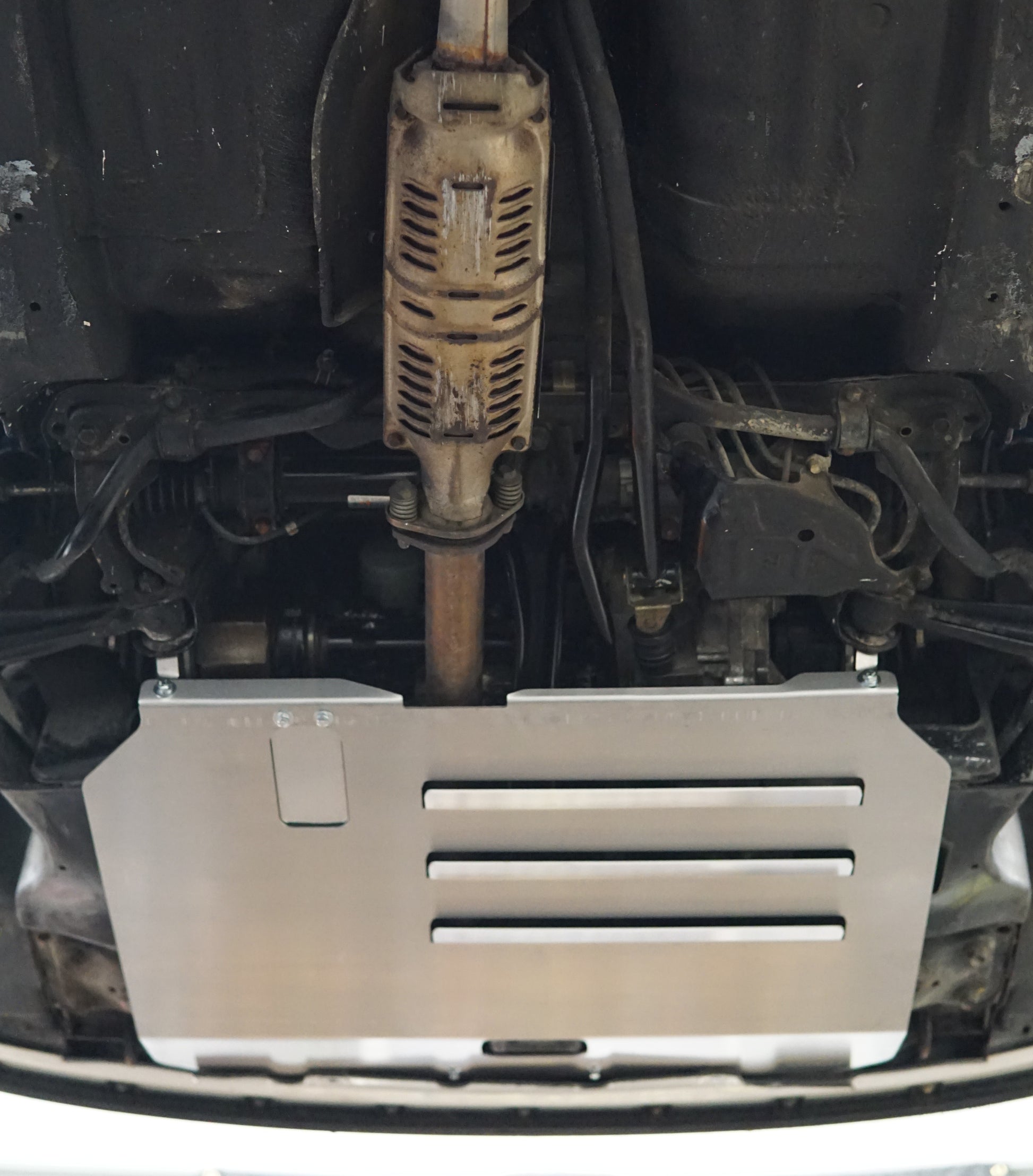 Honda Integra DA9 Underneath with Aerocutt Aluminium Undertray Fitted