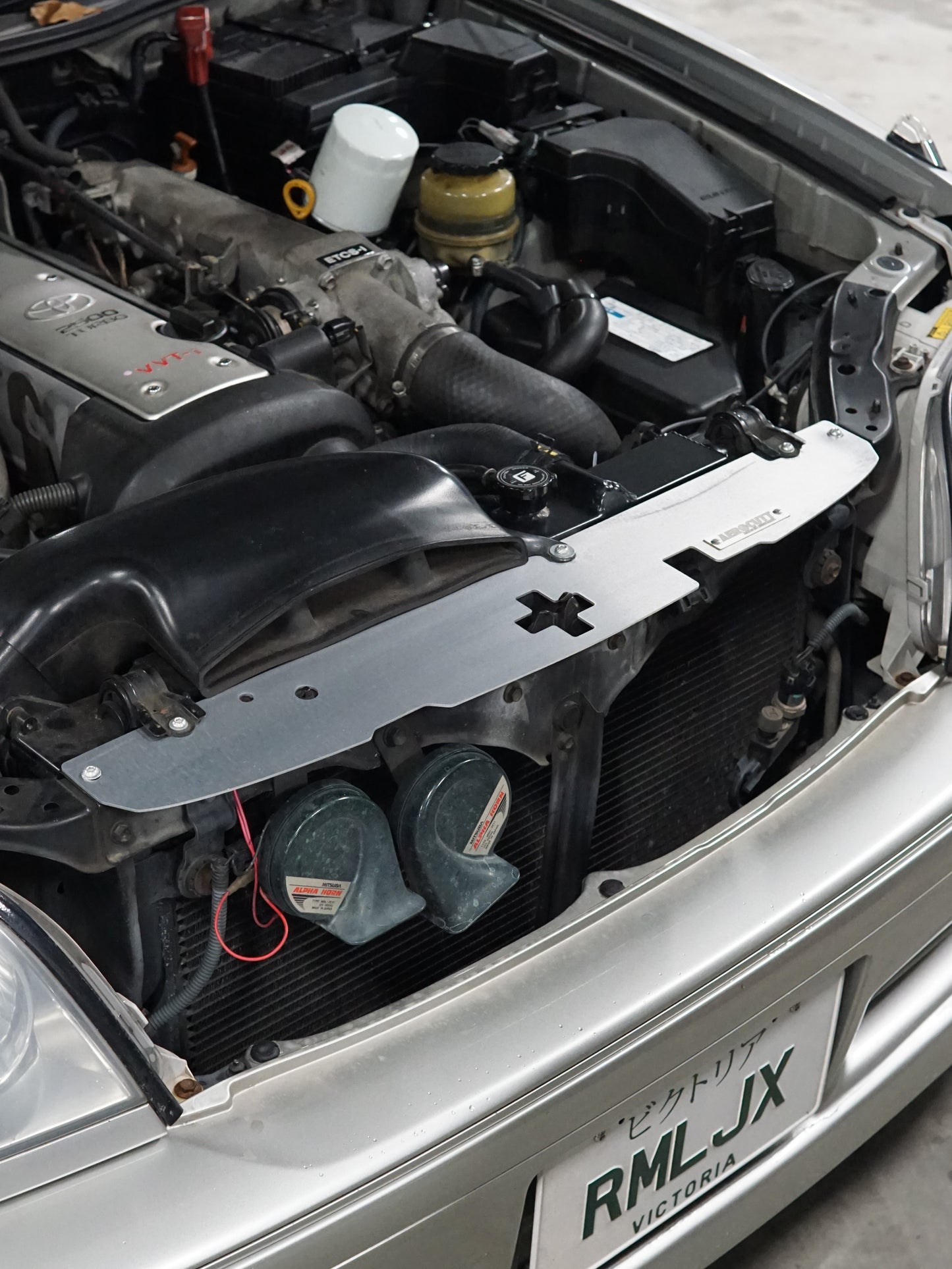 Toyota Crown JZS171 with Aerocutt Aluminium Radiator Cooling Panel
