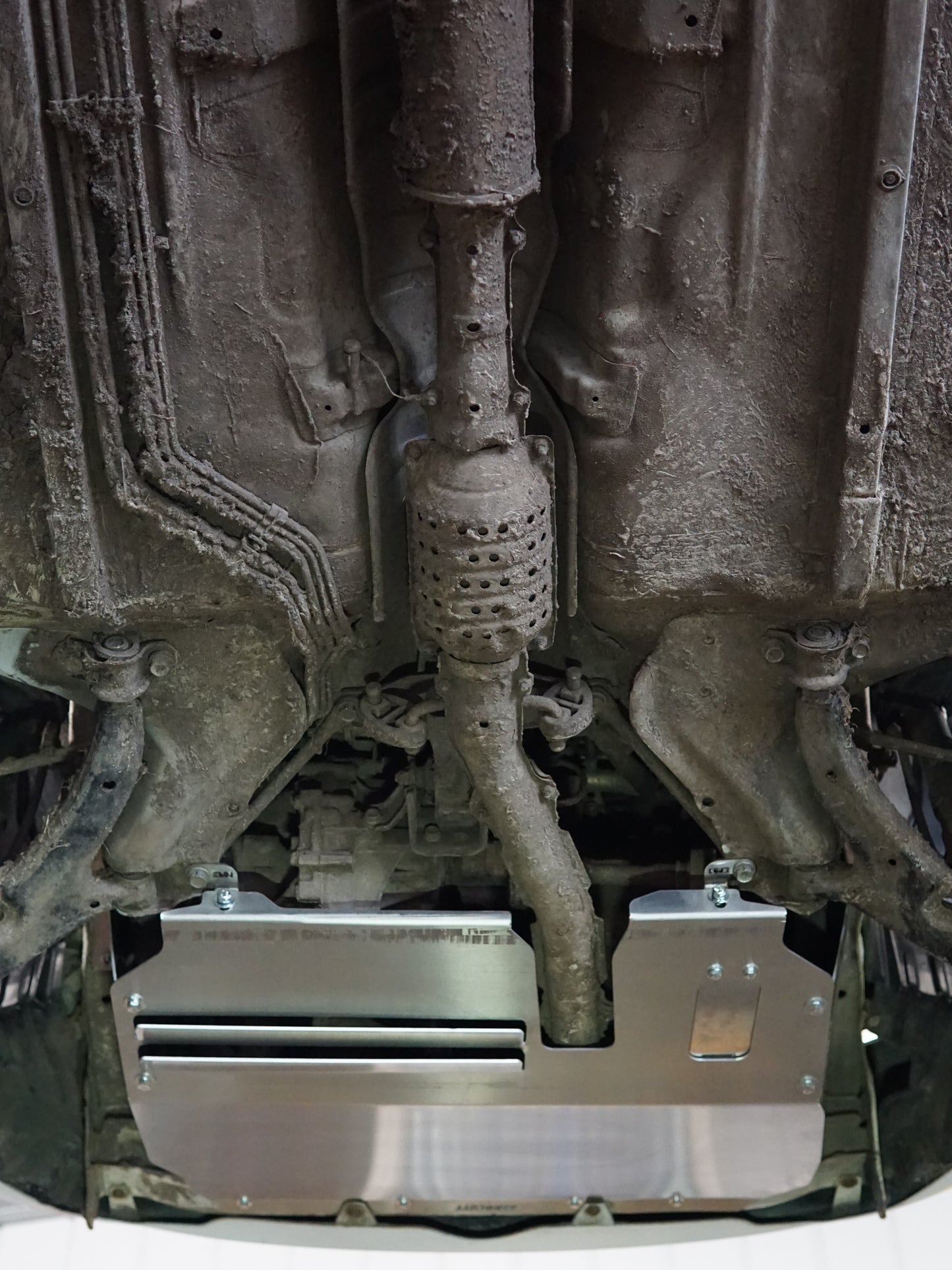 Toyota Starlet EP91 rear underneath with an Aerocutt aluminium bash plate