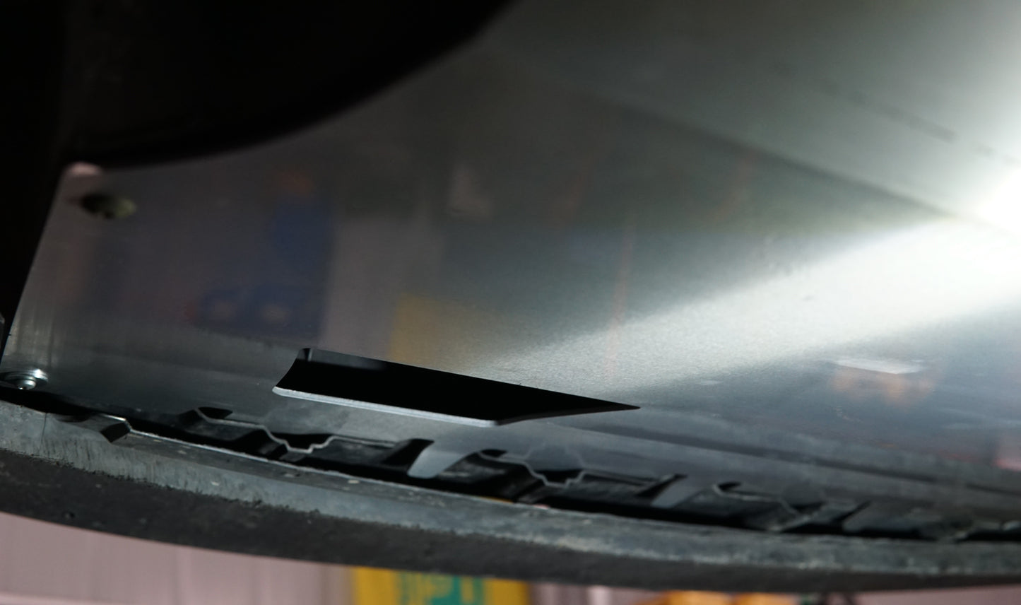 Volkswagen Polo 6N9 Underside with Aerocutt Metal Undertray