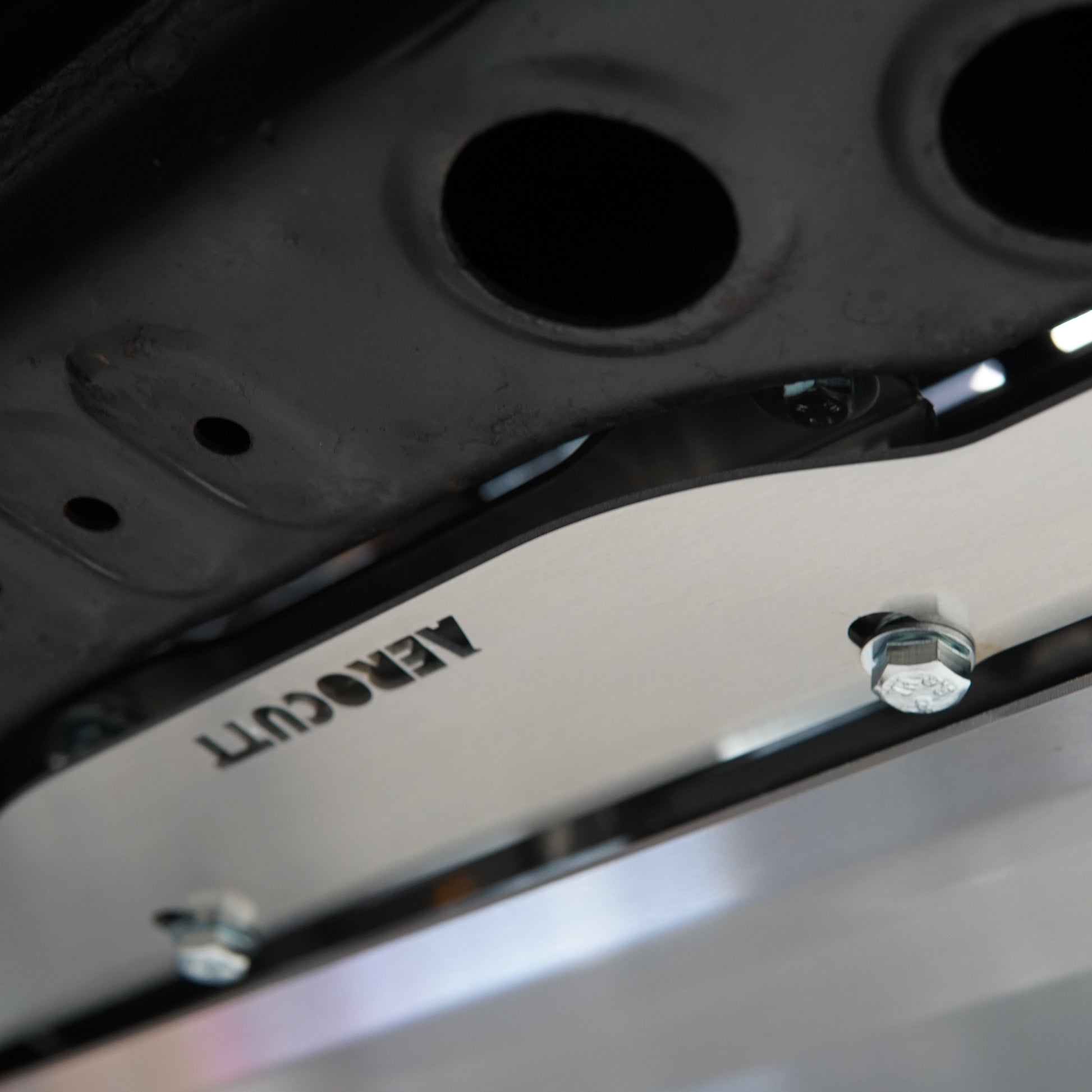 Mazda FD RX-7 Underbody with an Aerocutt aluminium front underpanel.