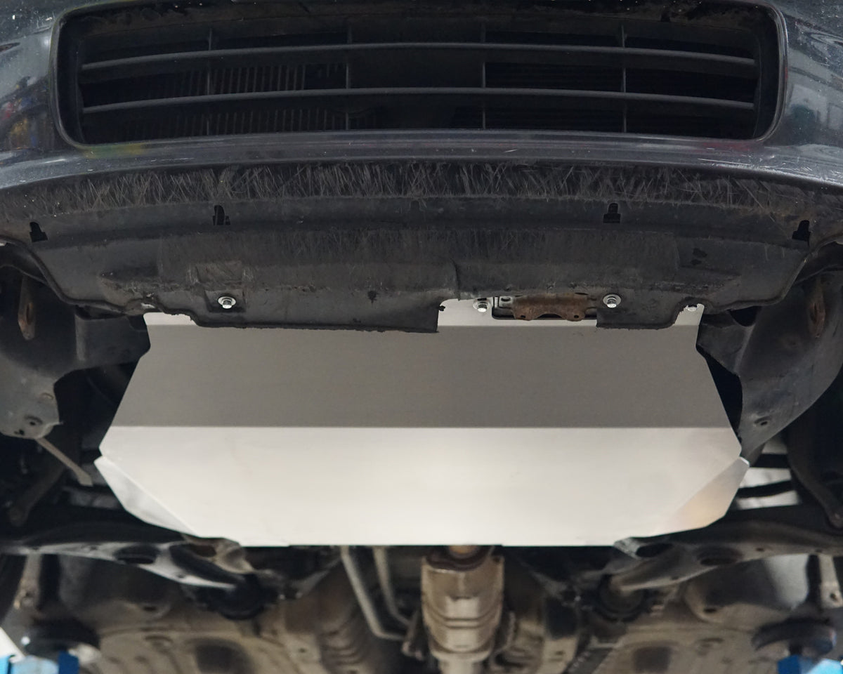 EG Civic Underside With Aerocutt adjustable aluminium undertray installed