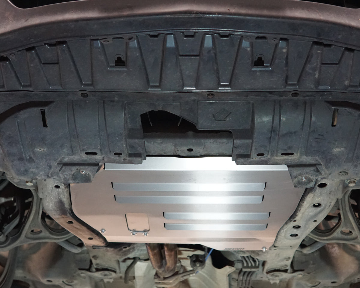 Honda Accord CL7 Undercarriage with aluminium aerocutt vented undertray replacement fitted
