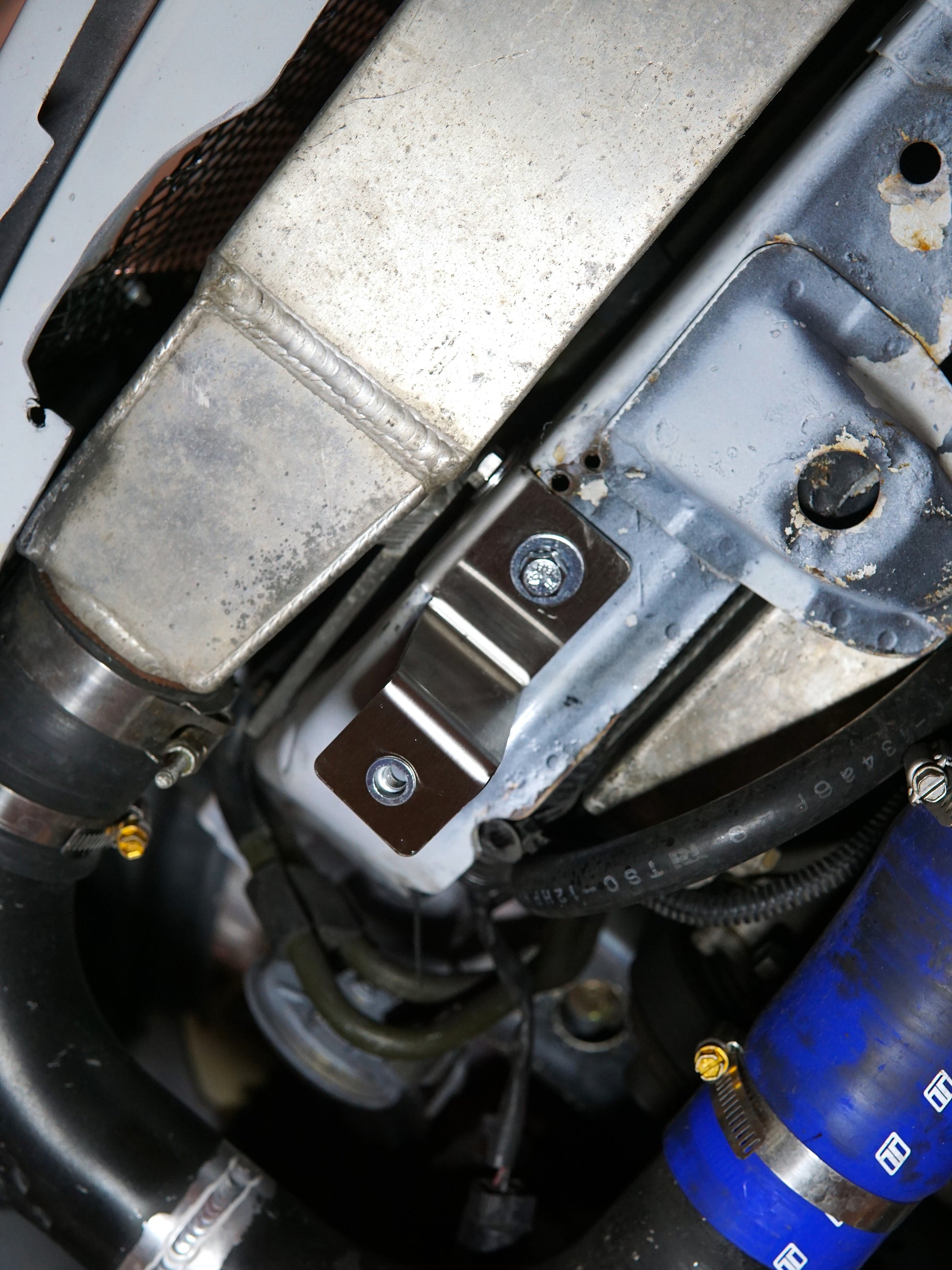 evo 6 skid plate brackets 
