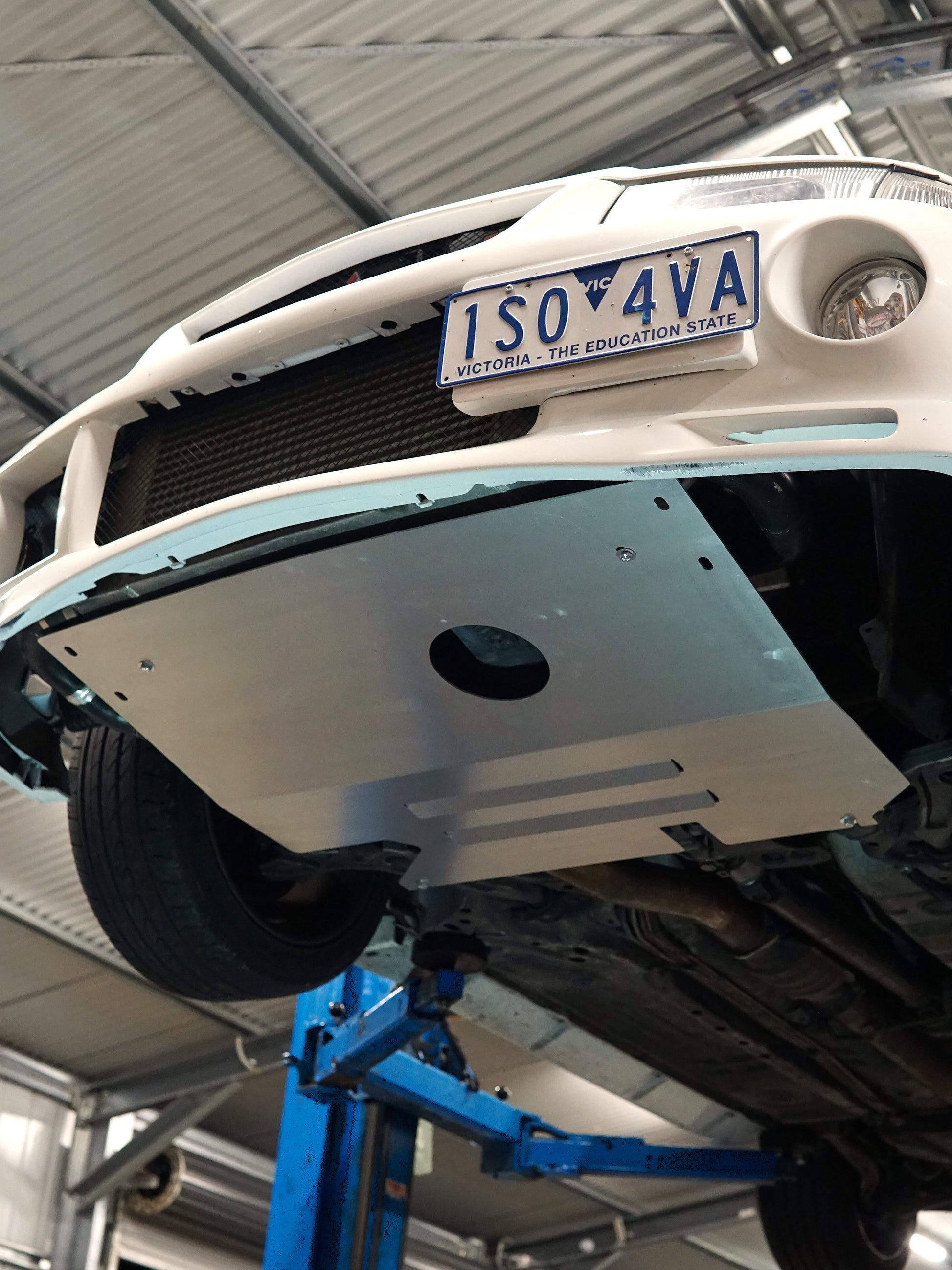 evo 6 bash plate skid guard