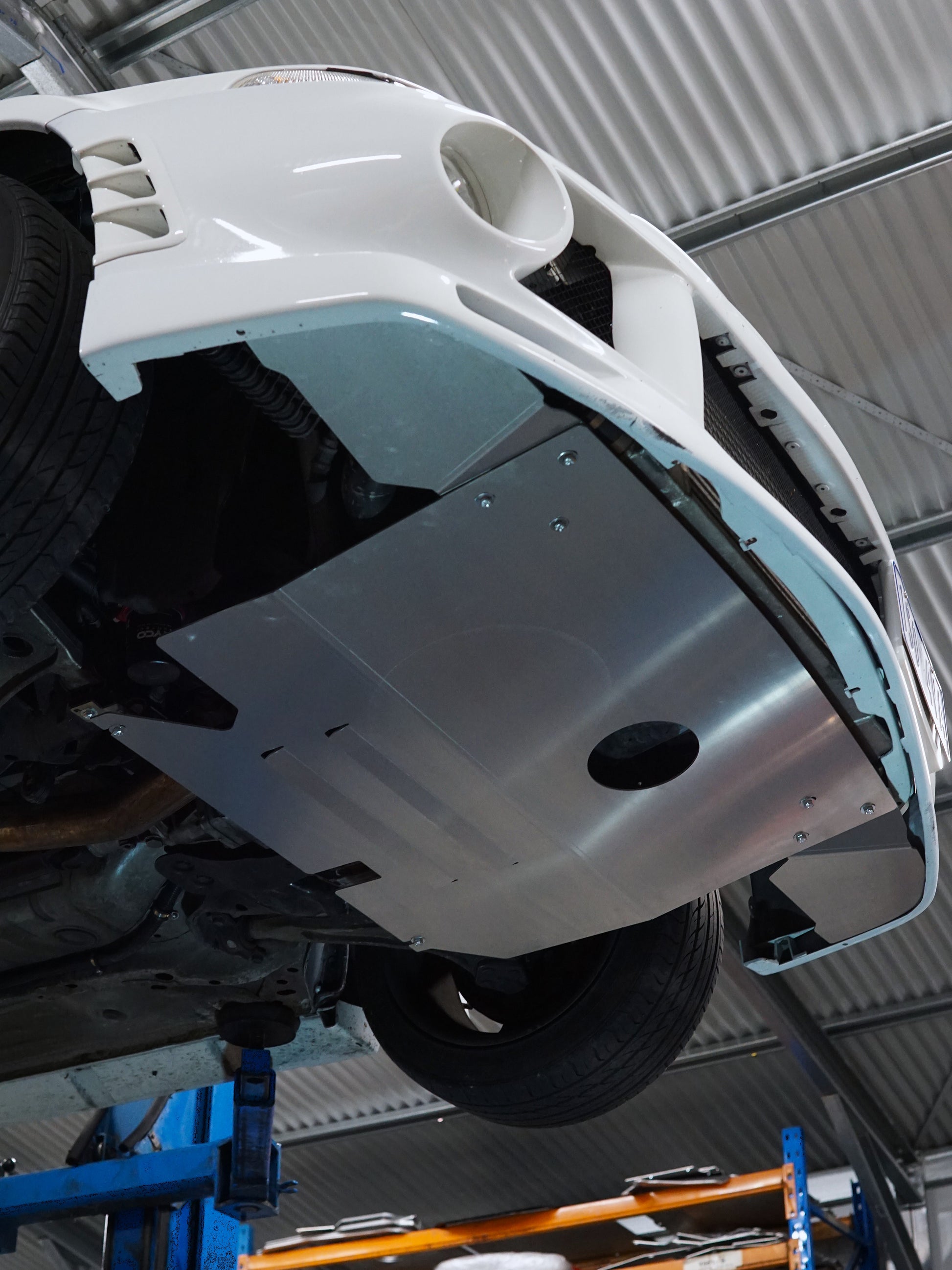 evo 6 skid plate undertray set 