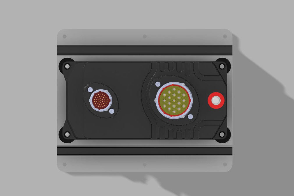 render of ecumasters mounting hardware