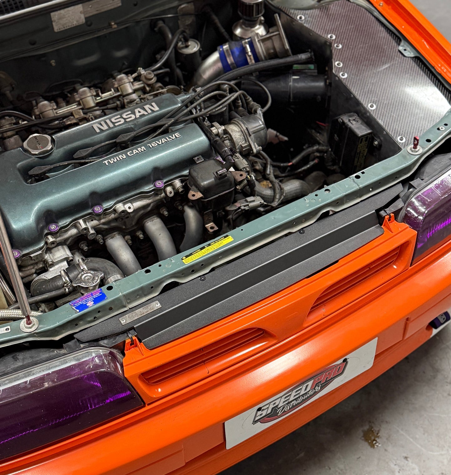 Nissan Pulsar N14 Radiator Cooling Panel/Air Diversion Plate