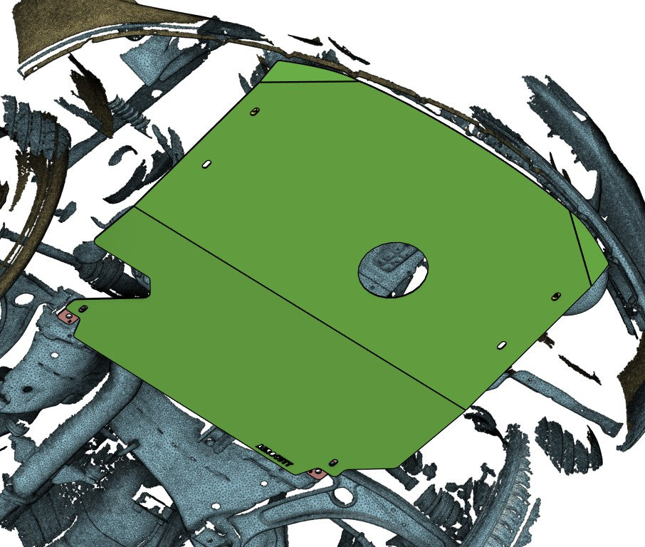 Mitsubishi Evo 8 (VIII) CT9A Underbody Protection Bash/Skid Plate