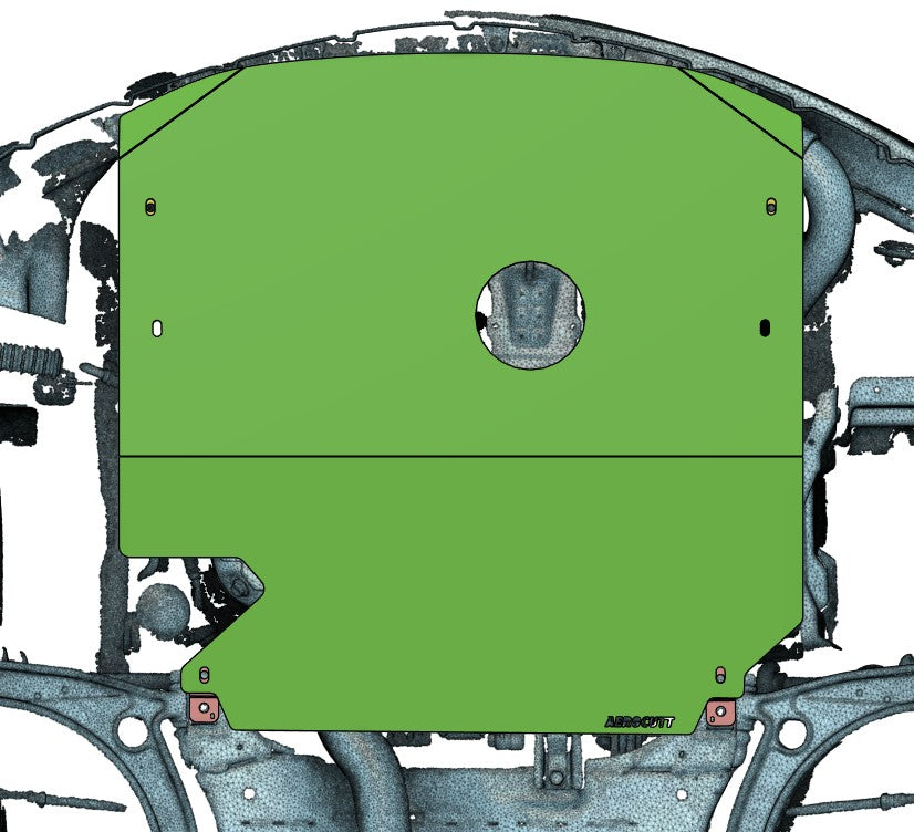 Mitsubishi Evo 8 (VIII) CT9A Underbody Protection Bash/Skid Plate