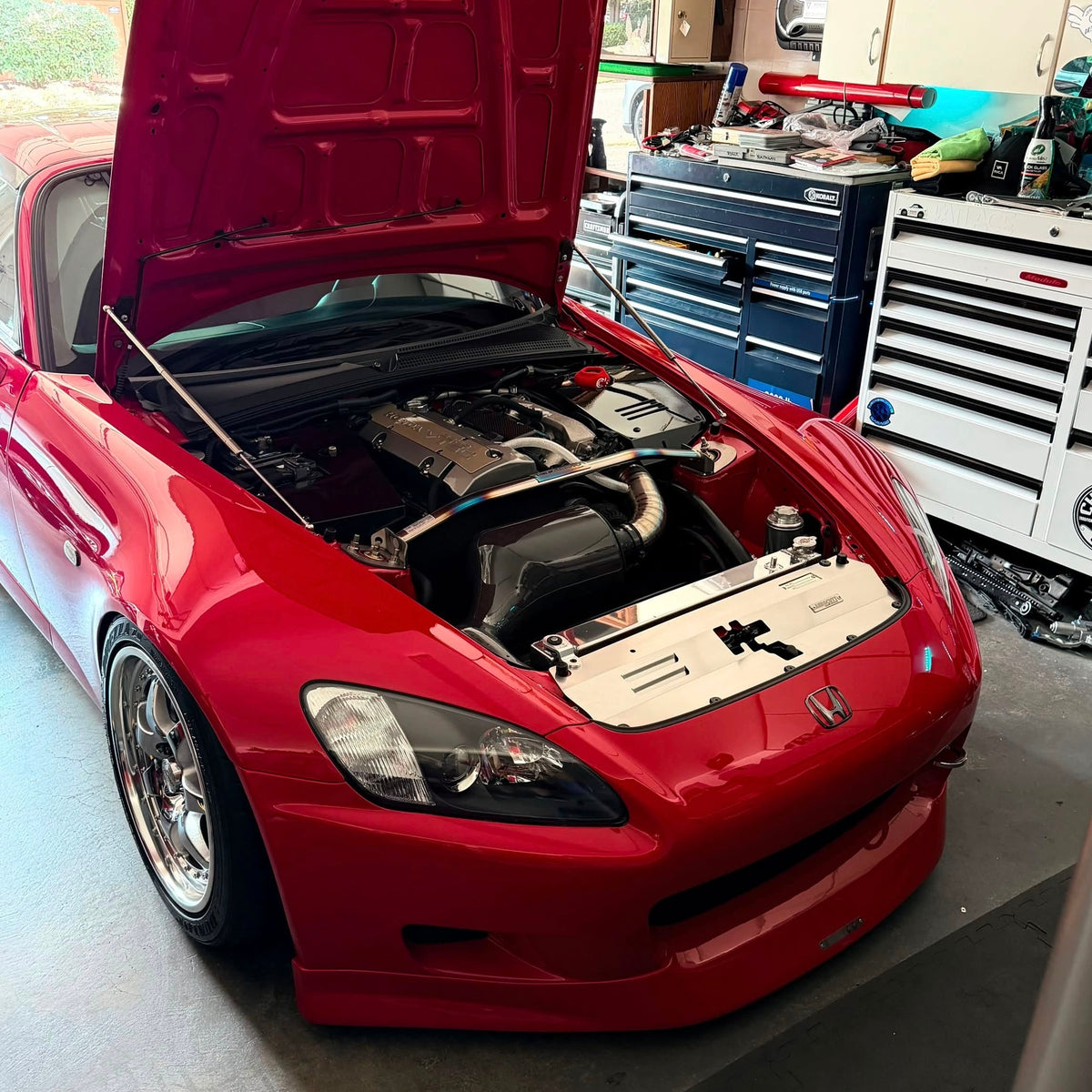 Honda S2000 Radiator Cooling Panel/Air Diversion Plate