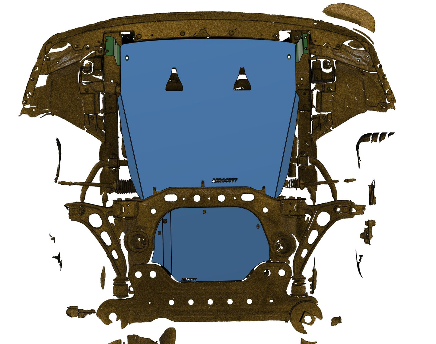Mazda RX7 FC Engine Front Panel Underbody Protection Bash/Skid Plate