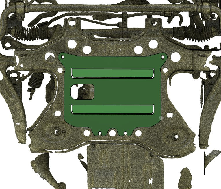 Mazda RX7 FD Engine Sump Underbody Protection Bash/Skid Plate