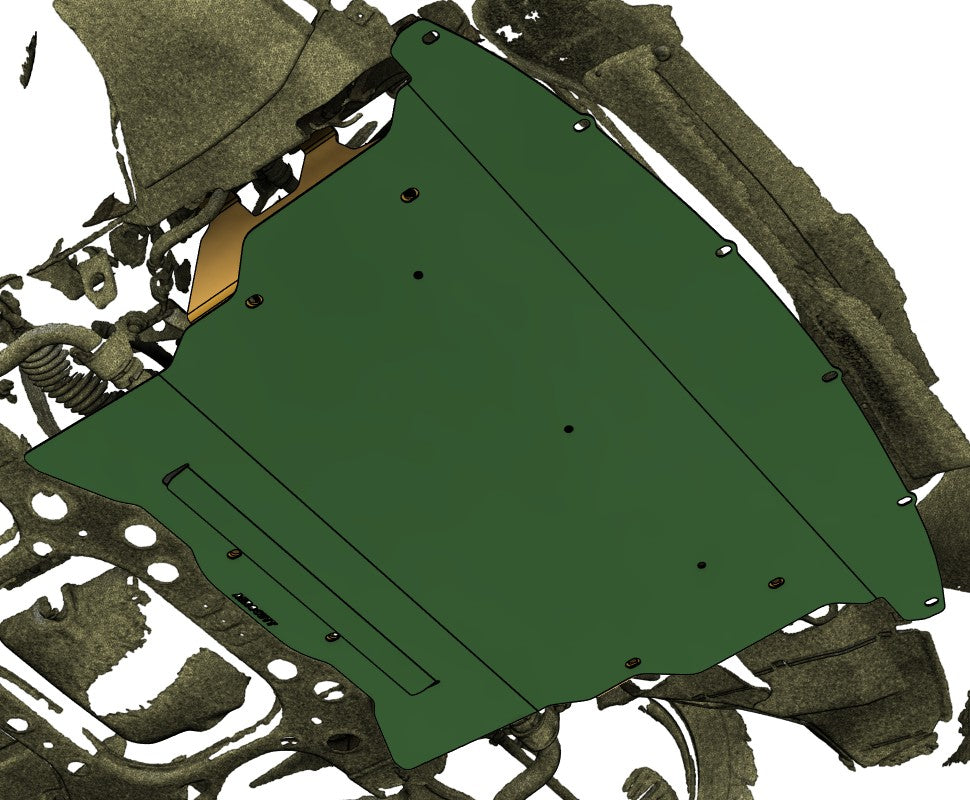 Mazda RX7 FD Engine Front Panel Underbody Protection Bash/Skid Plate