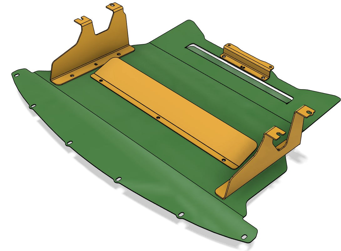 Mazda RX7 FD Engine Front Panel Underbody Protection Bash/Skid Plate