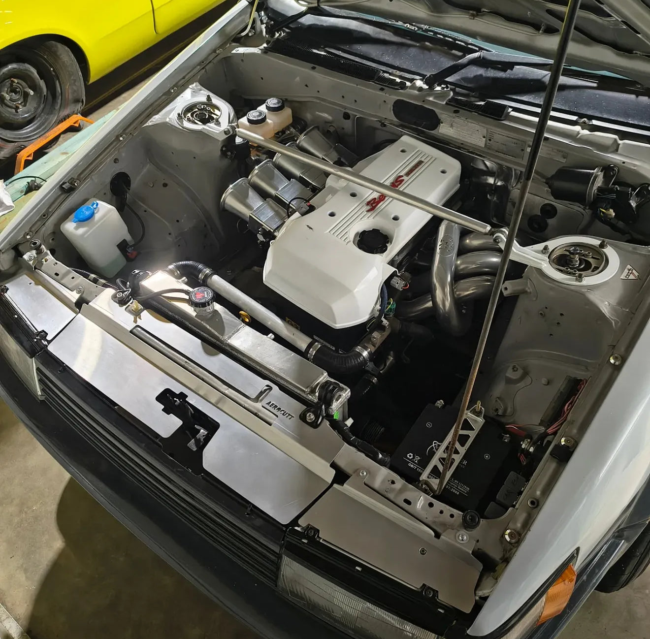 ae86 front radiator headlight panels 