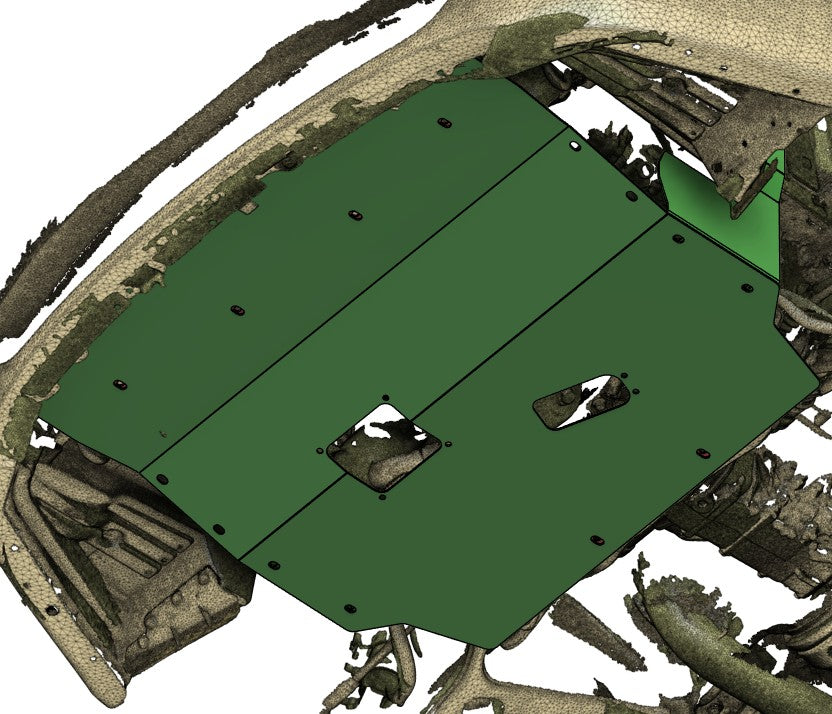 Subaru Impreza WRX G3 Underbody Protection Bash/Skid Plate