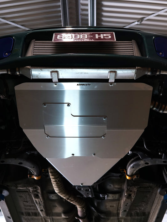 skid plate under the engine gc8 wrx