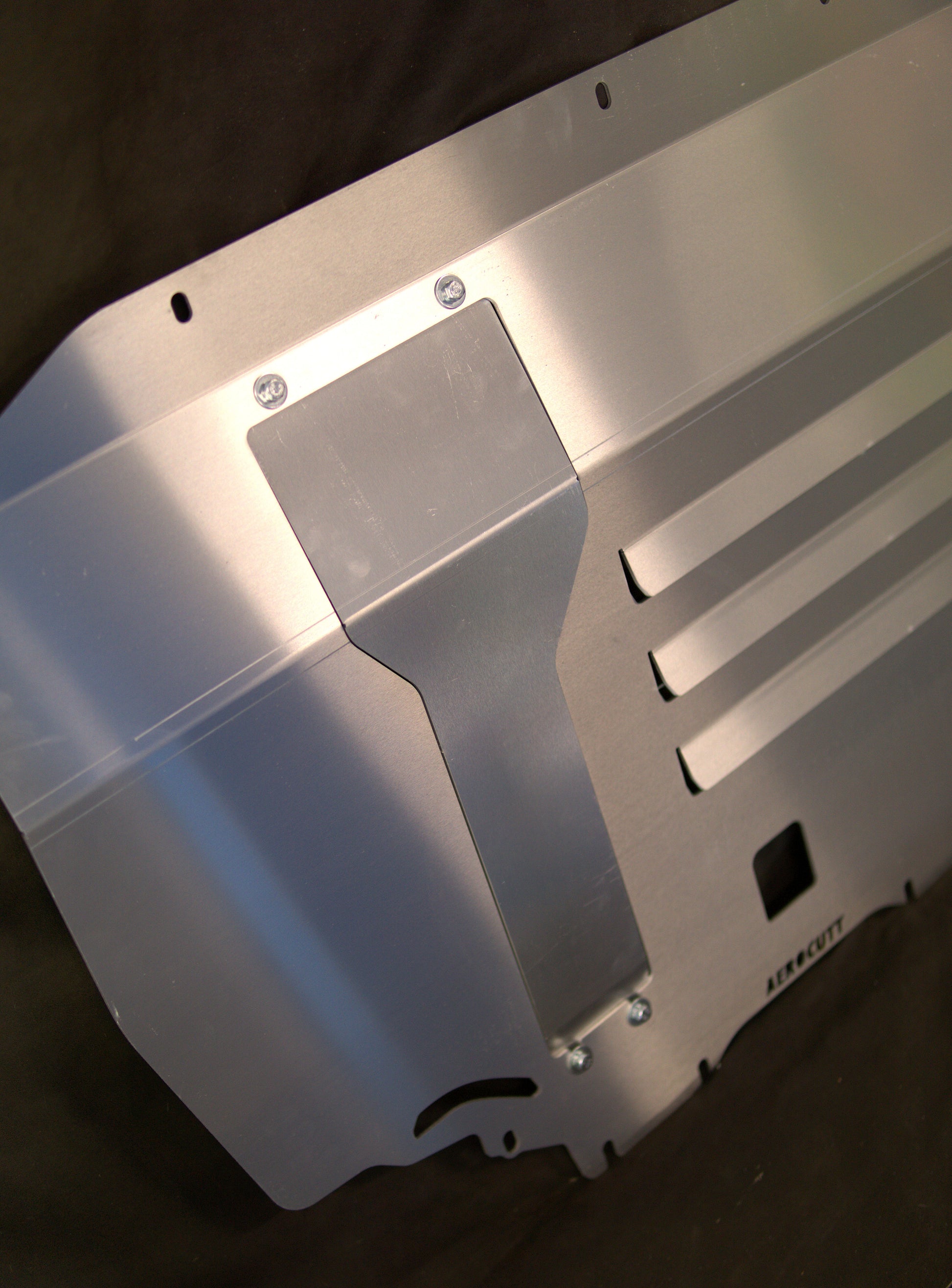 Honda GE Jazz underbody panel, jazz ge skid plate, fitted render of honda jazz ge underbody protection panel, under car plate honda jazz ge