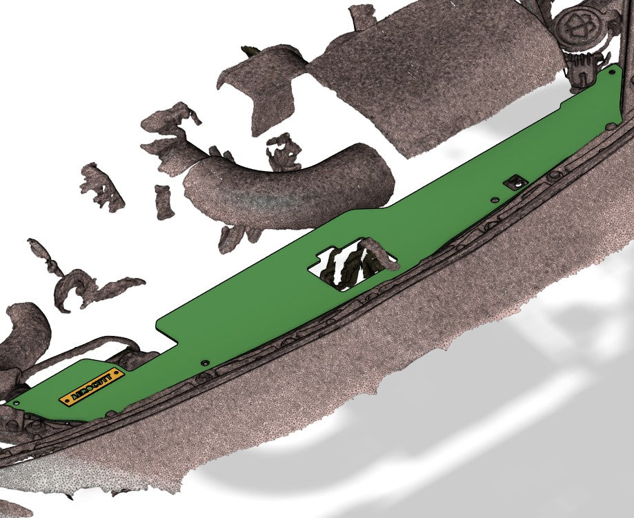 gt86 brz air diversion cooling panel