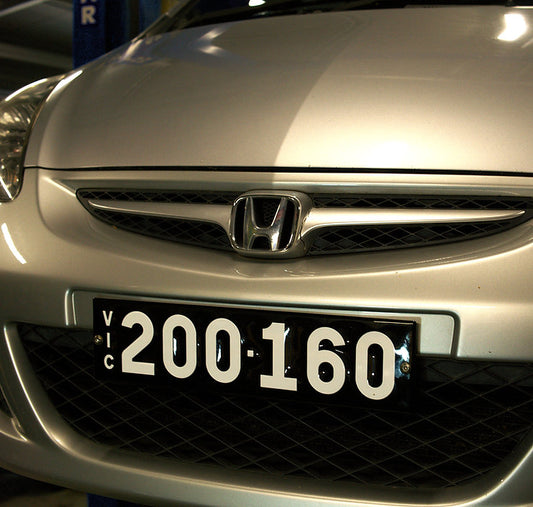 HERITAGE PLATE ADAPTER FOR VICTORIAN CARS VEHICLES 