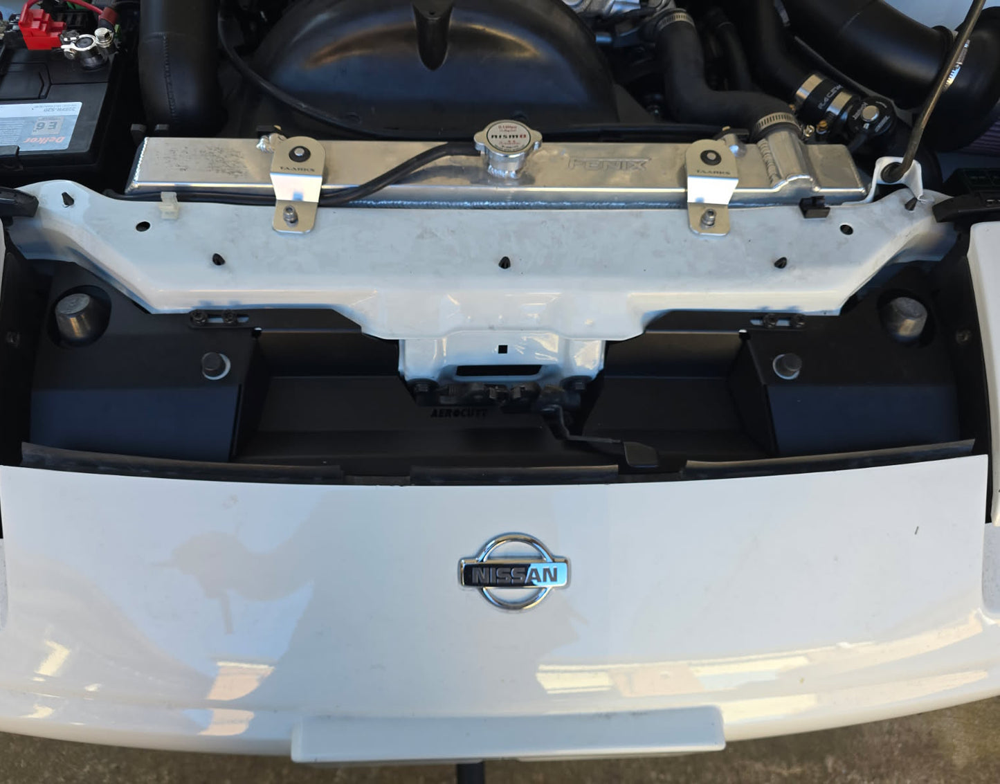 Nissan 180SX Radiator Cooling Panel/Air Diversion Plate Set