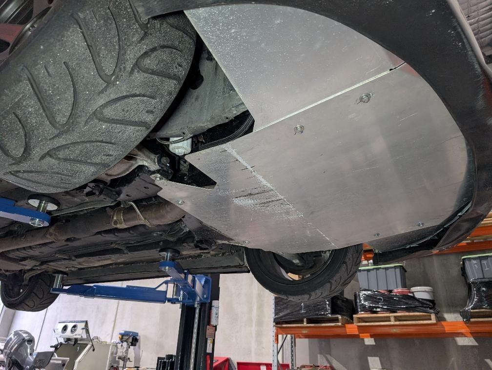 Mitsubishi Evo 8 (VIII) CT9A Underbody Protection Bash/Skid Plate