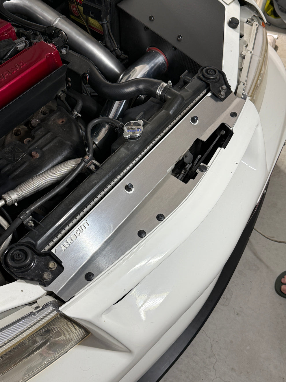 Mitsubishi Evo VI 6/6.5 Radiator Cooling Panel/Air Diversion Plate ...