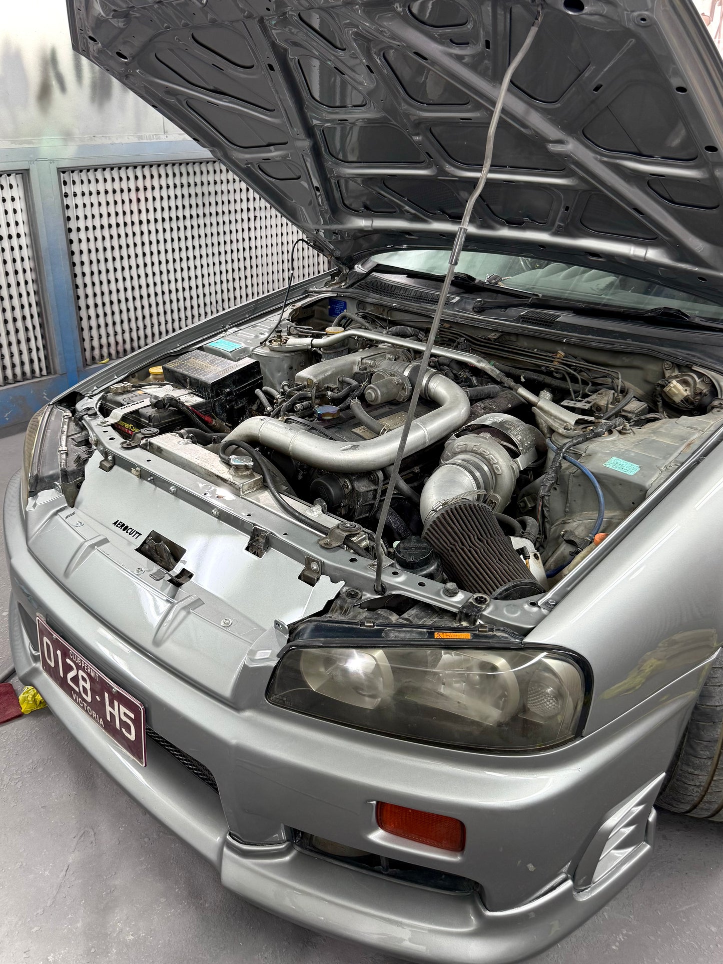 Nissan Skyline R34 GTT Radiator Cooling Panel/Air Diversion Plate