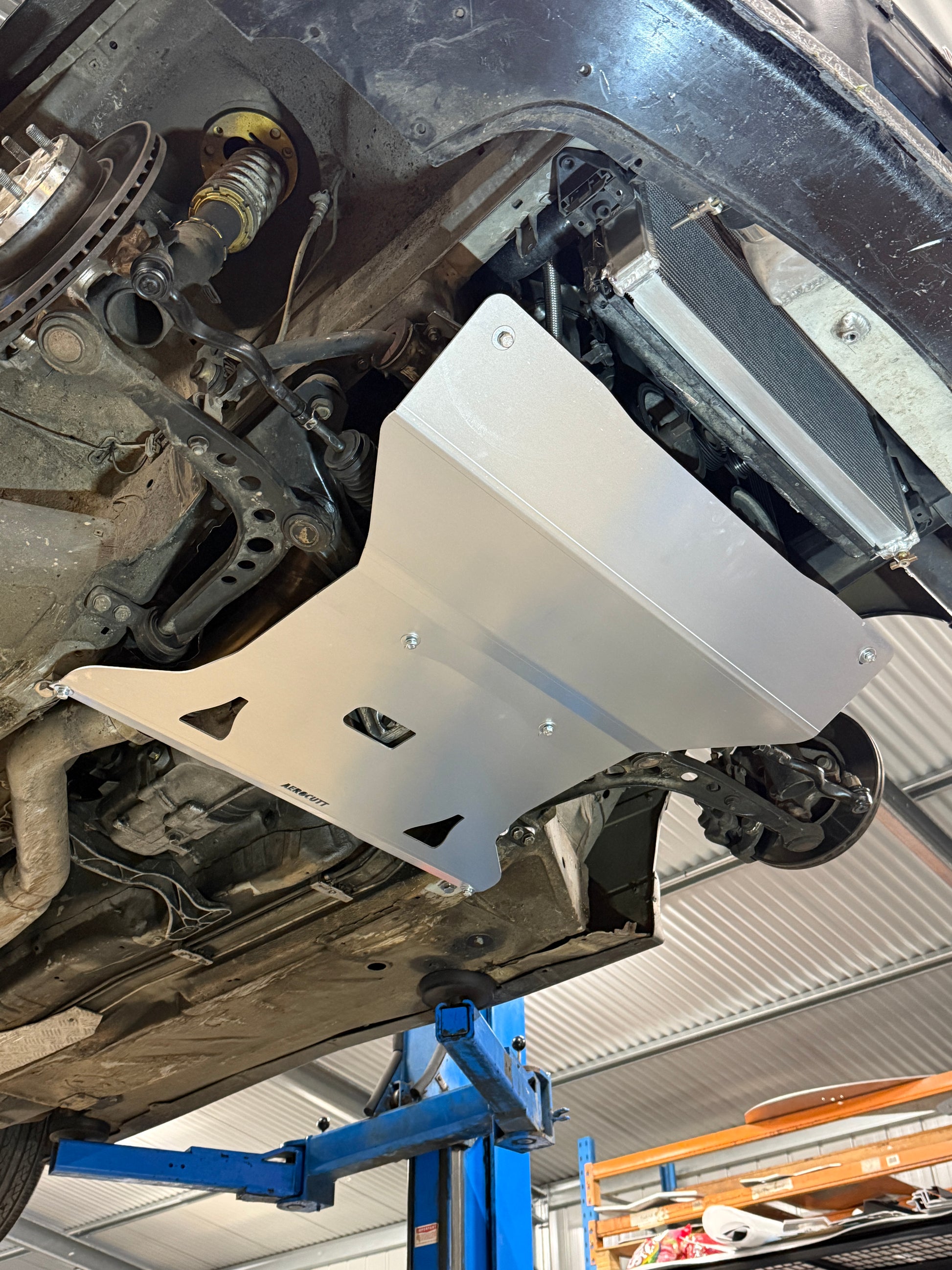 E36 bmw Engine Panel Underbody Protection Bash Skid Plate undertray replacement sump guard front tie in panel splitter aero aerocutt aerocut oil  318i 320i 323i 325i 328i 330i 