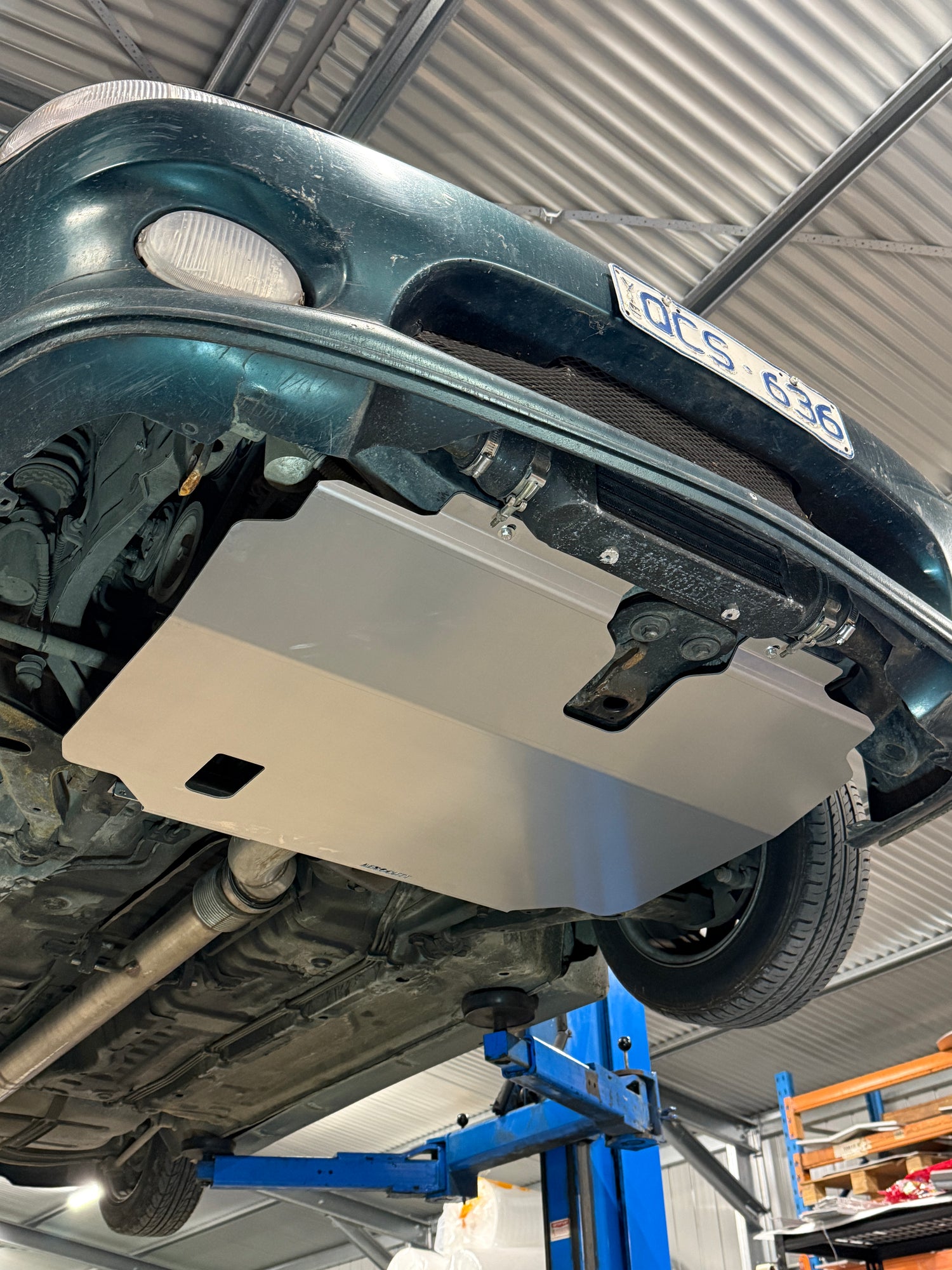 Hyundai Excel Underbody Protection Sump guard