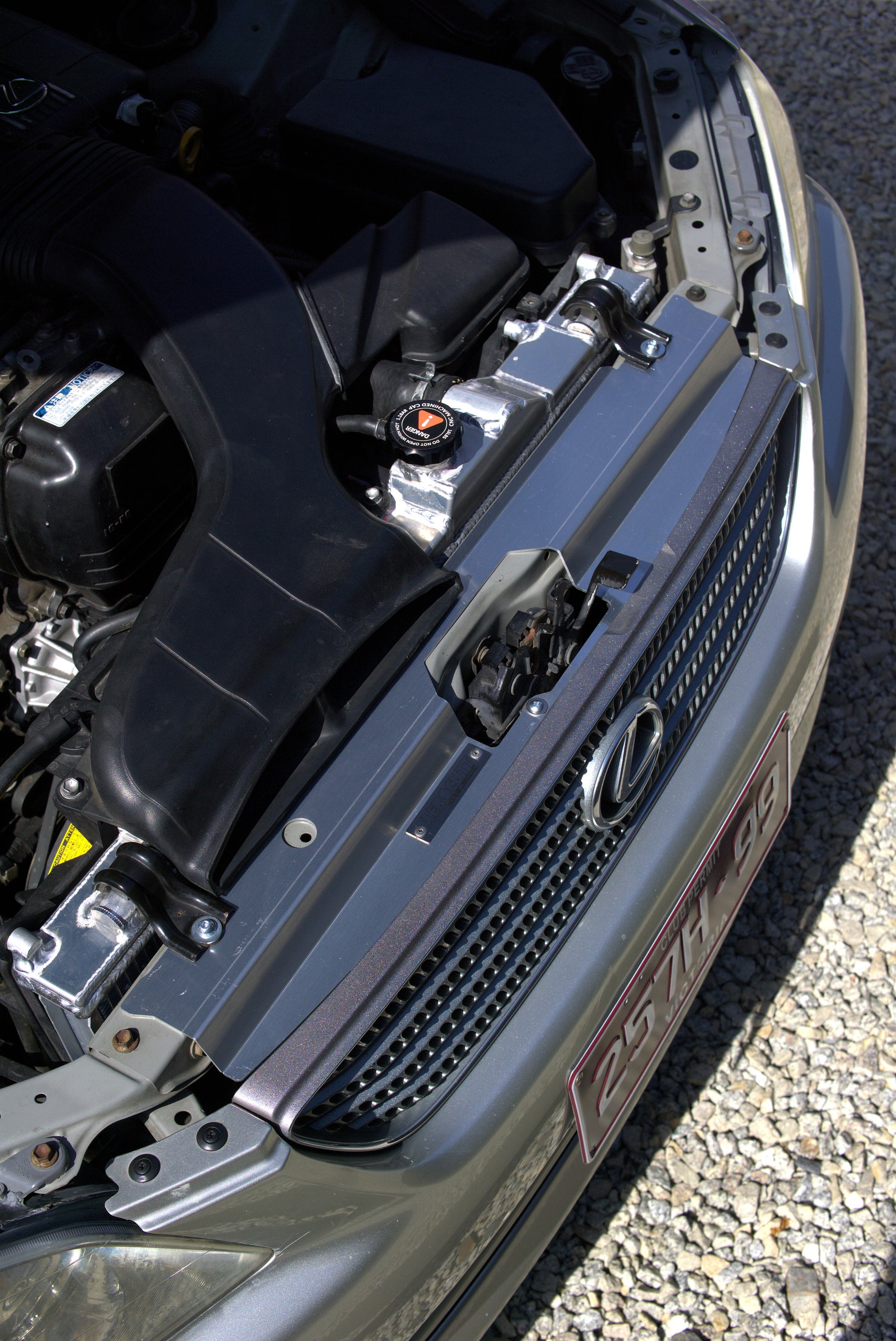 sxe10 is200 is300 altezza radiator support panel cooling guide 