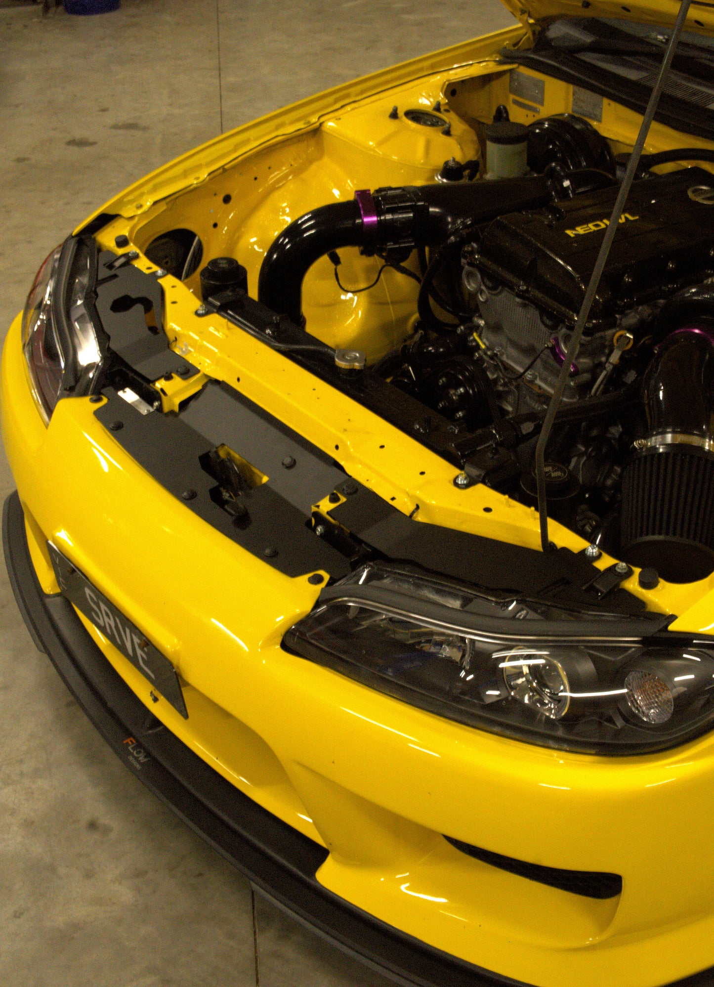 s15 silvia headlight panels cooling air duct 