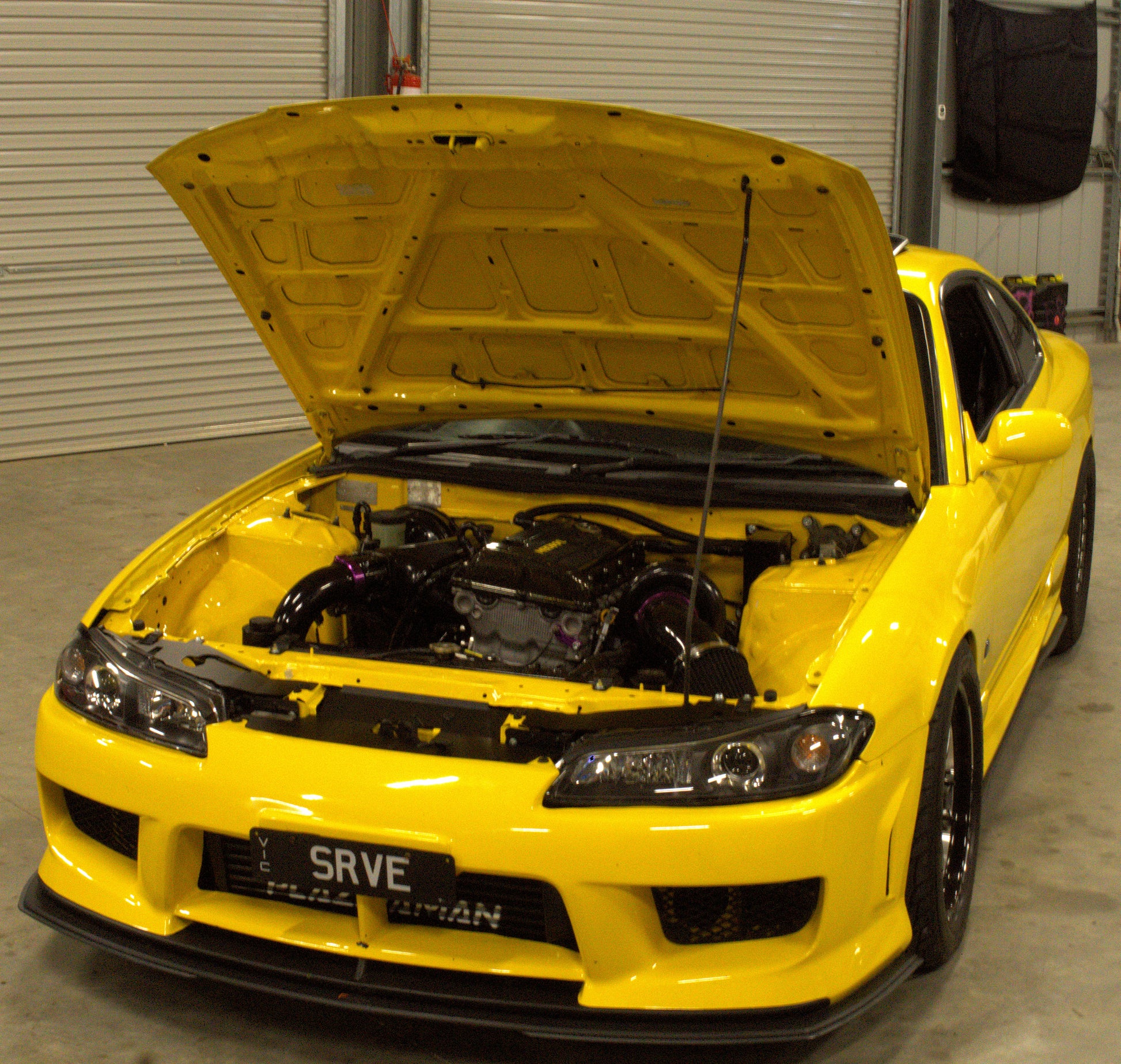 yellow s15 cooling panel set air diversion guides