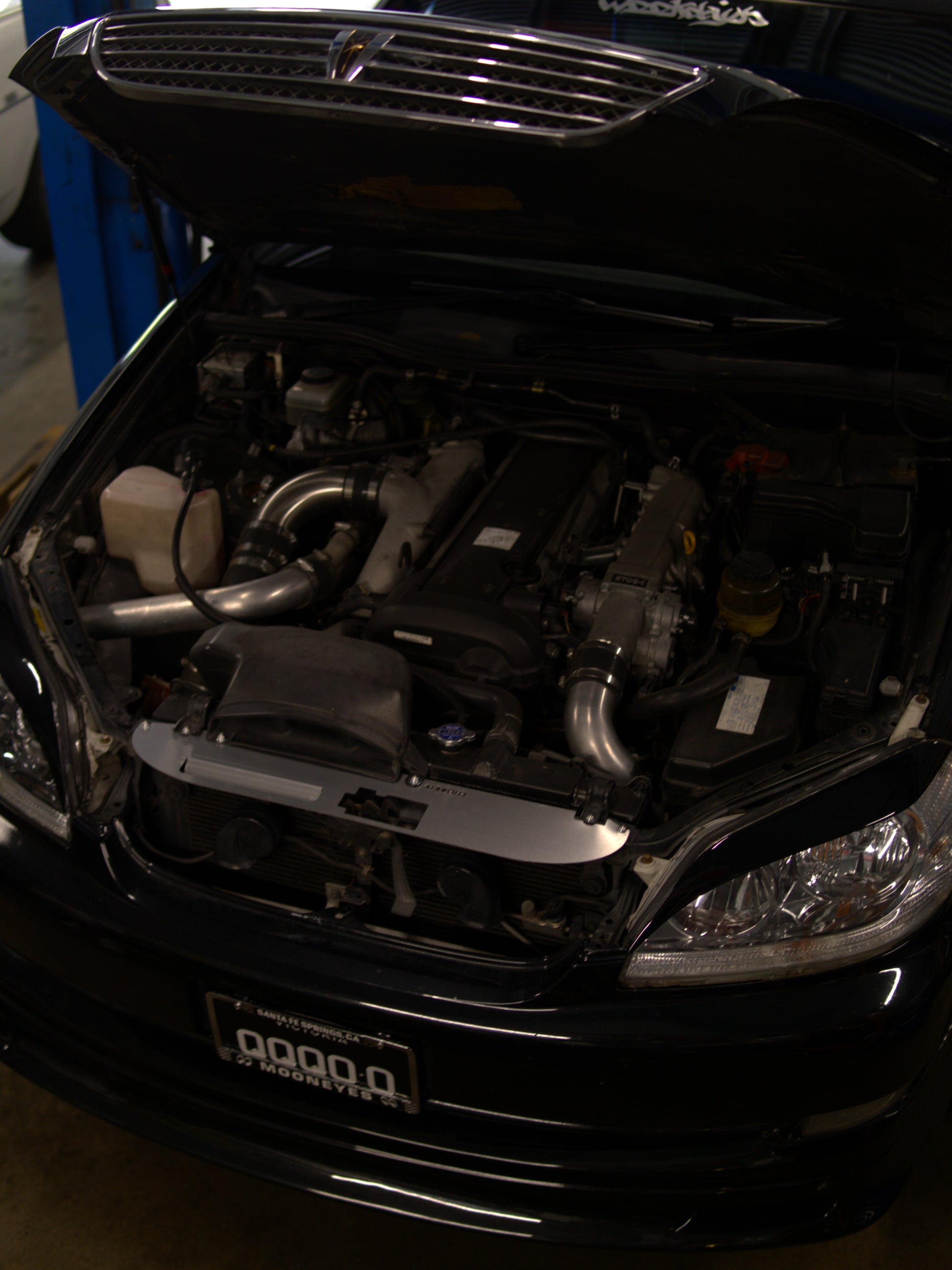 cooling panel on a clean jzx110 mark 2