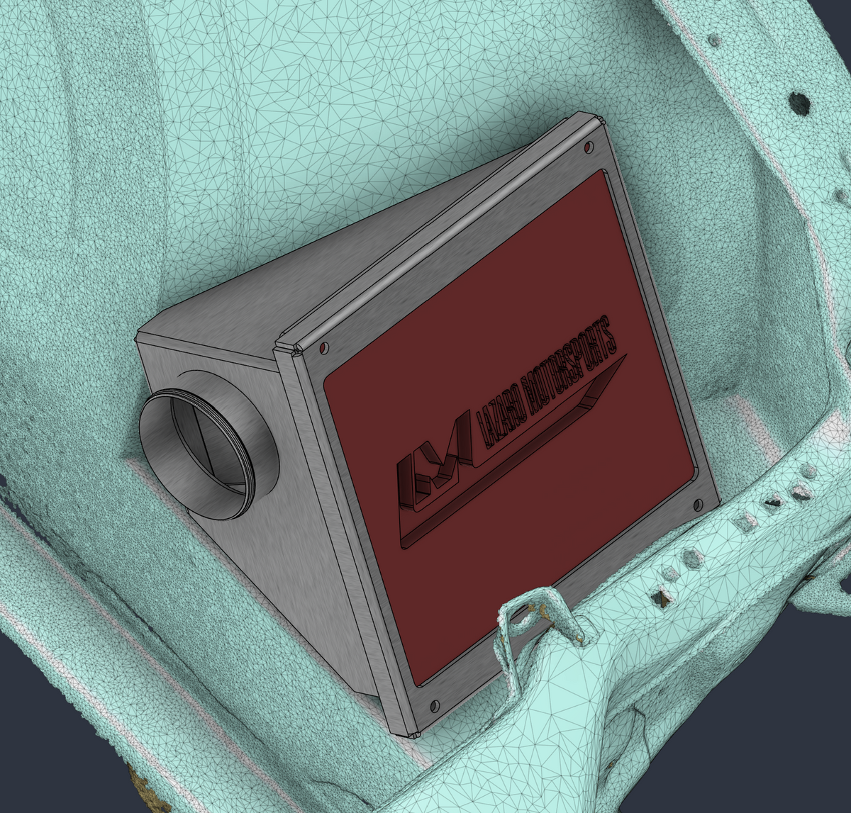 Nissan Silvia S13 180SX Airbox Lazaro Motorsports