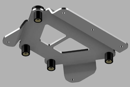 motec m150 bracket with vibration dampening