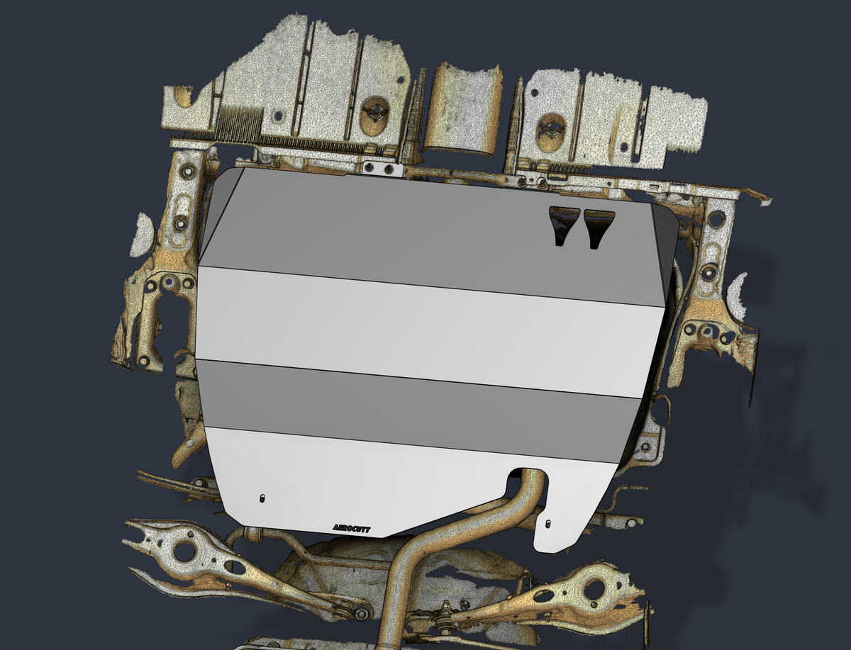 Volkswagen Golf MQB MK7 MK8 Fuel Tank Underbody Protection Rear Bash/Skid Plate