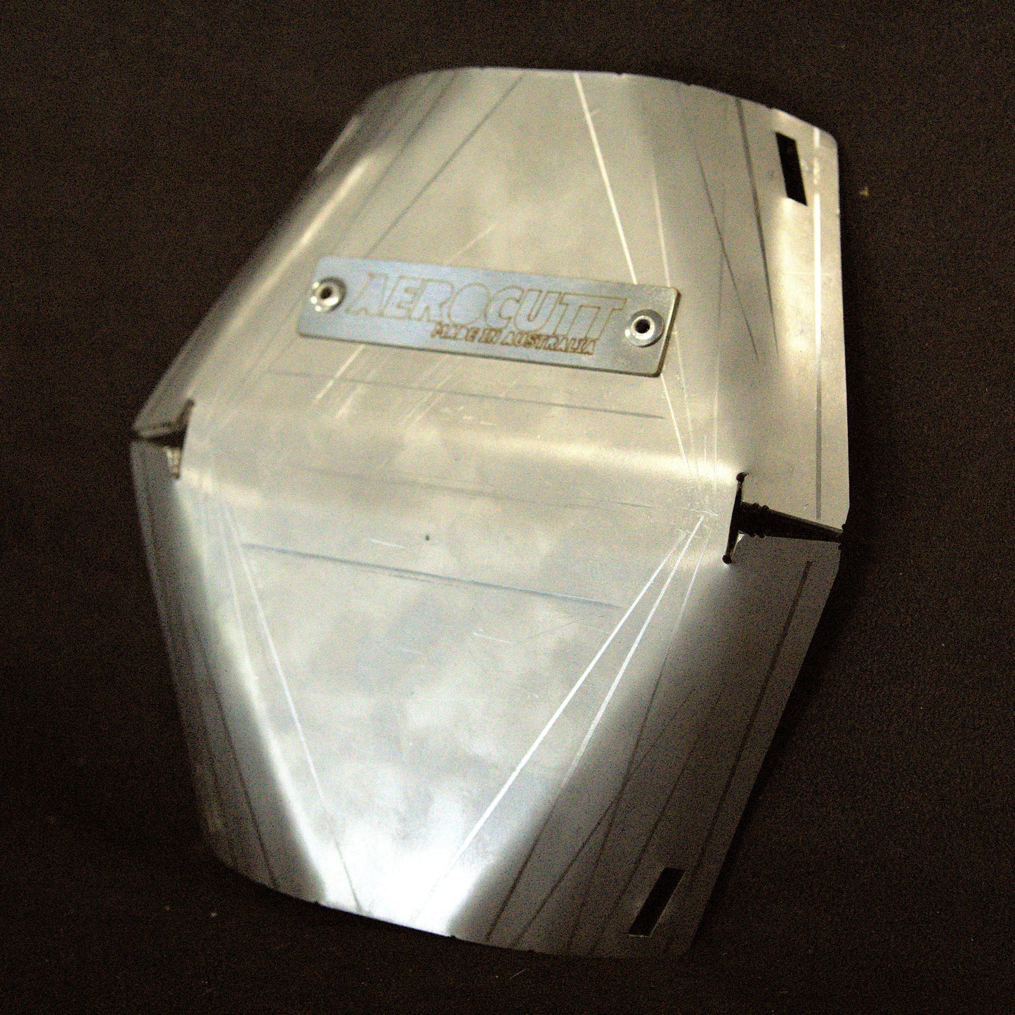 exhaust skid plate 