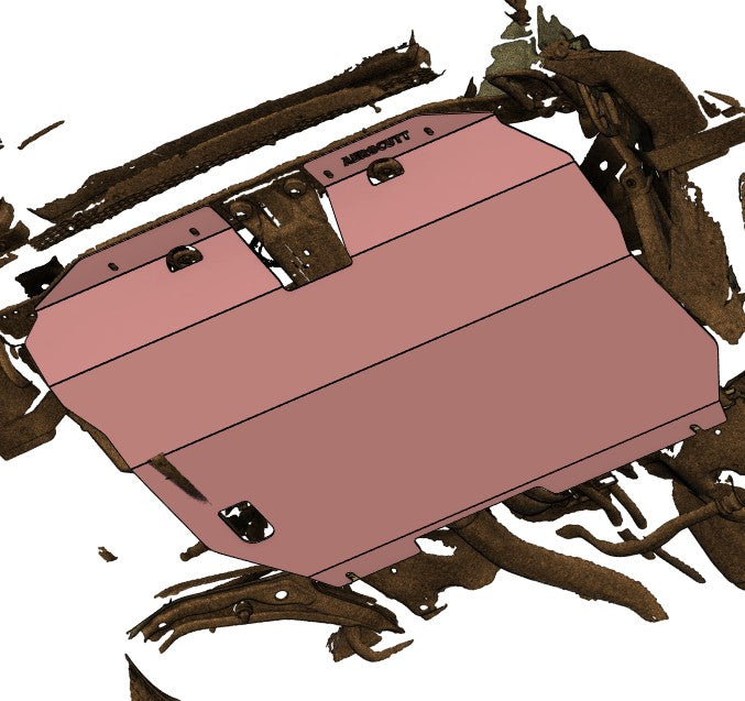 Nissan Pulsar N14/N15 Underbody Protection Bash/Skid Plate