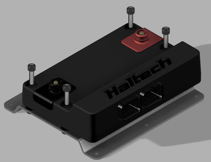 bracket that protects haltech ecu from vibration & risk of water damage
