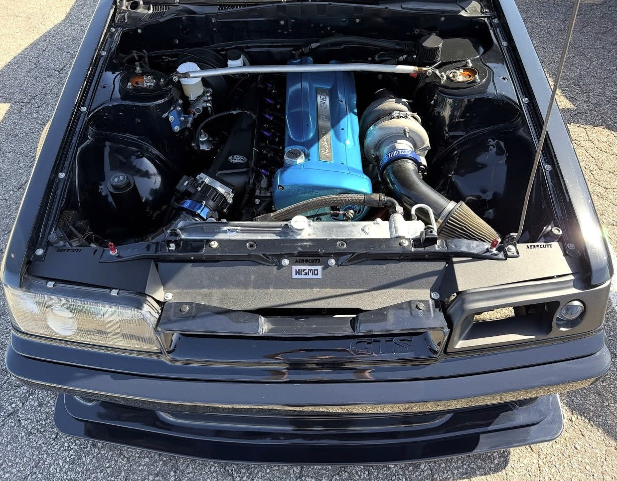 nissan r31 cooling panel air diversion set 