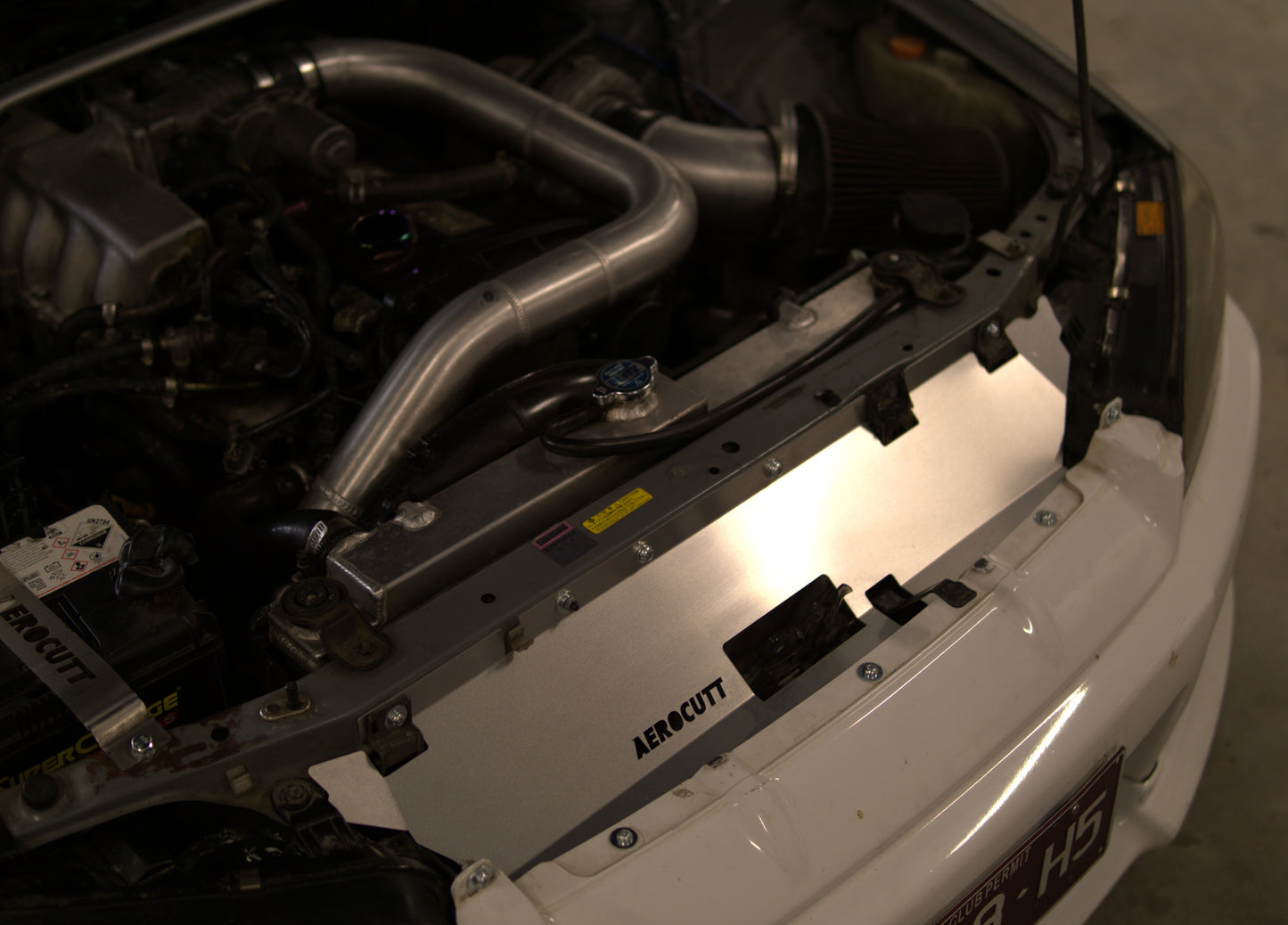 Nissan Skyline R34 GTT Radiator Cooling Panel/Air Diversion Plate