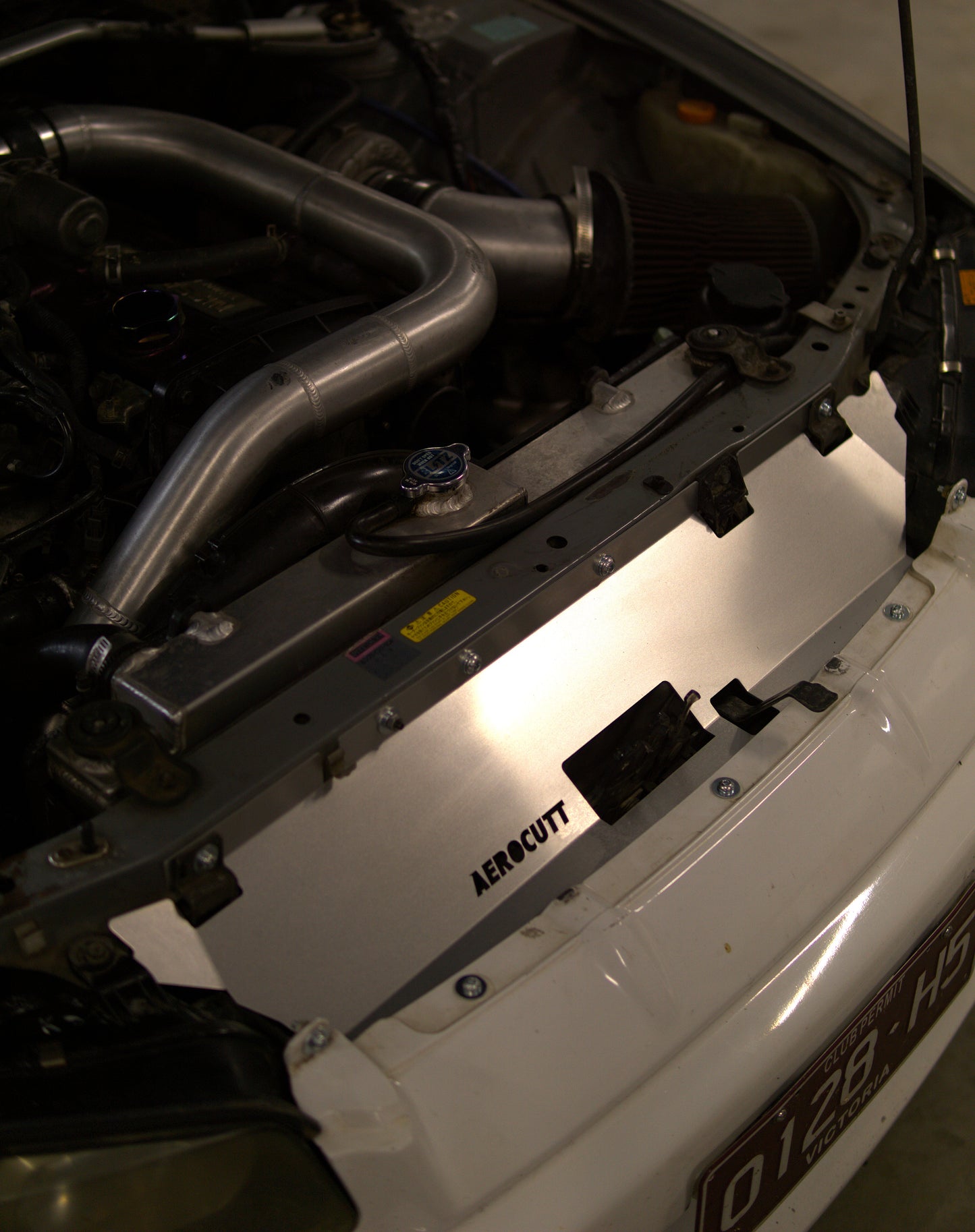 Nissan Skyline R34 GTT Radiator Cooling Panel/Air Diversion Plate