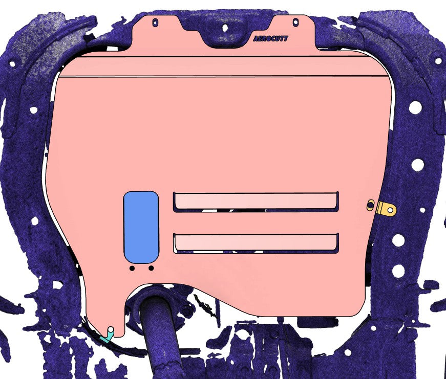 Honda Odyssey RB1 Underbody Protection Bash/Skid Plate UNDERTRAY REPLACEMENT, SKID PLATE RB1 HONDA, AEROCUTT 3D SCAN UNDERBODY PROTECTION